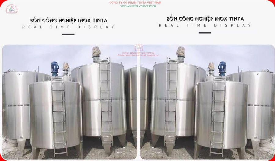 Gia công inox theo yêu cầu, bồn inox chất lượng cao, giá rẻ tại xưởng TP.HCM, phục vụ các tỉnh Bình Thuận, Ninh Thuận, Tây Ninh.