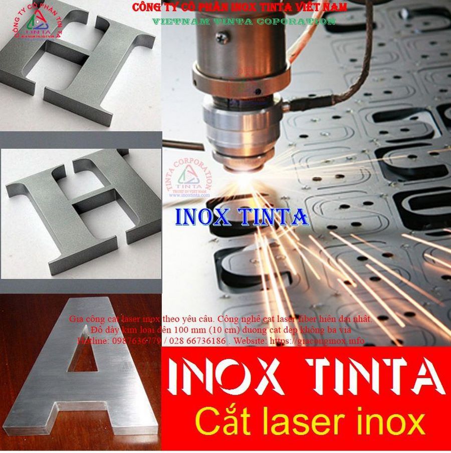 Thiết kế tùy chỉnh với Inox TinTa – Cắt laser chính xác cho các sản phẩm độc đáo và theo yêu cầu.