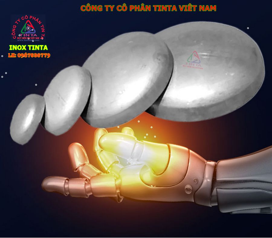 Tinta cam kết gia công nắp chụp inox, nút bịt đầu ống trang trí lan can cầu thang với chất liệu inox cao cấp, đảm bảo độ bền và độ sáng bóng lâu dài.