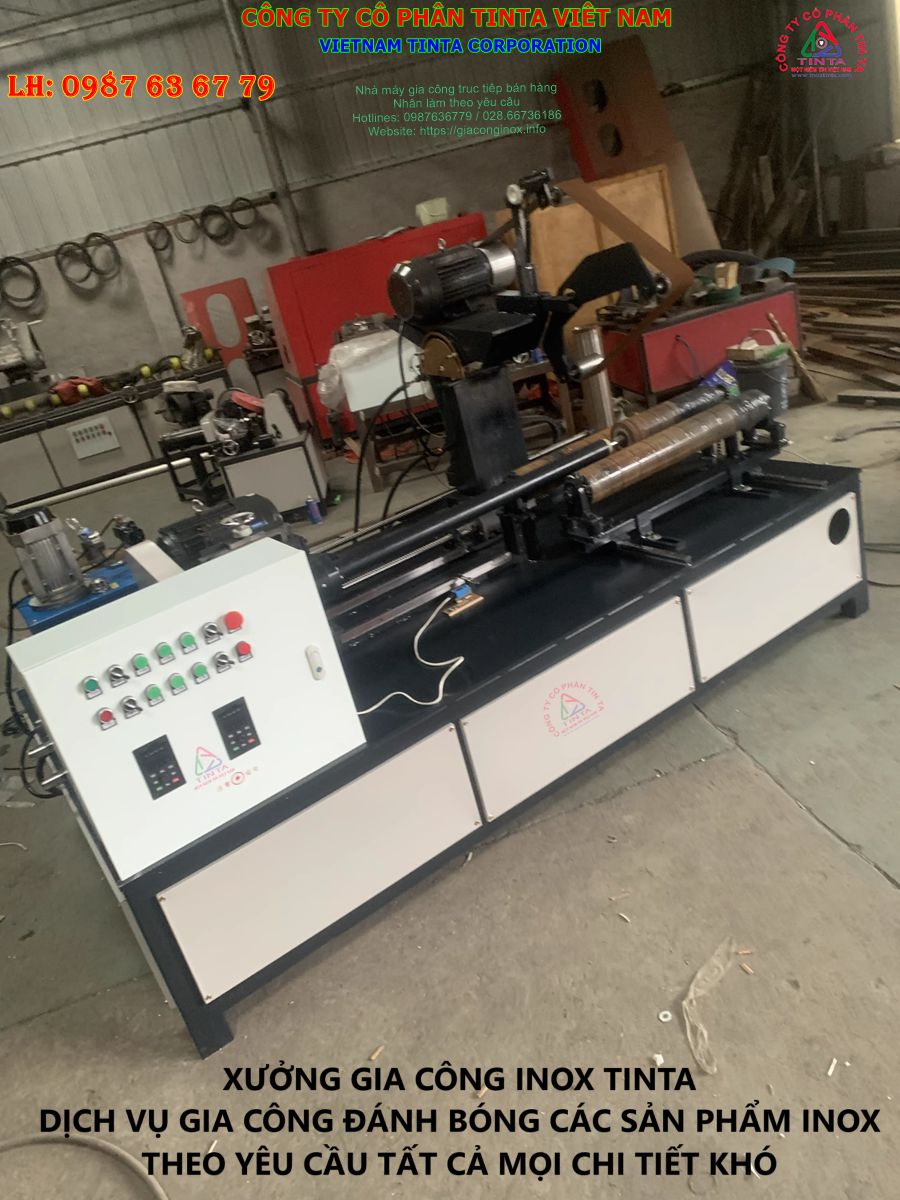 Dịch vụ gia công inox theo yêu cầu tại Bình Dương, đảm bảo chất lượng và tính thẩm mỹ cao.