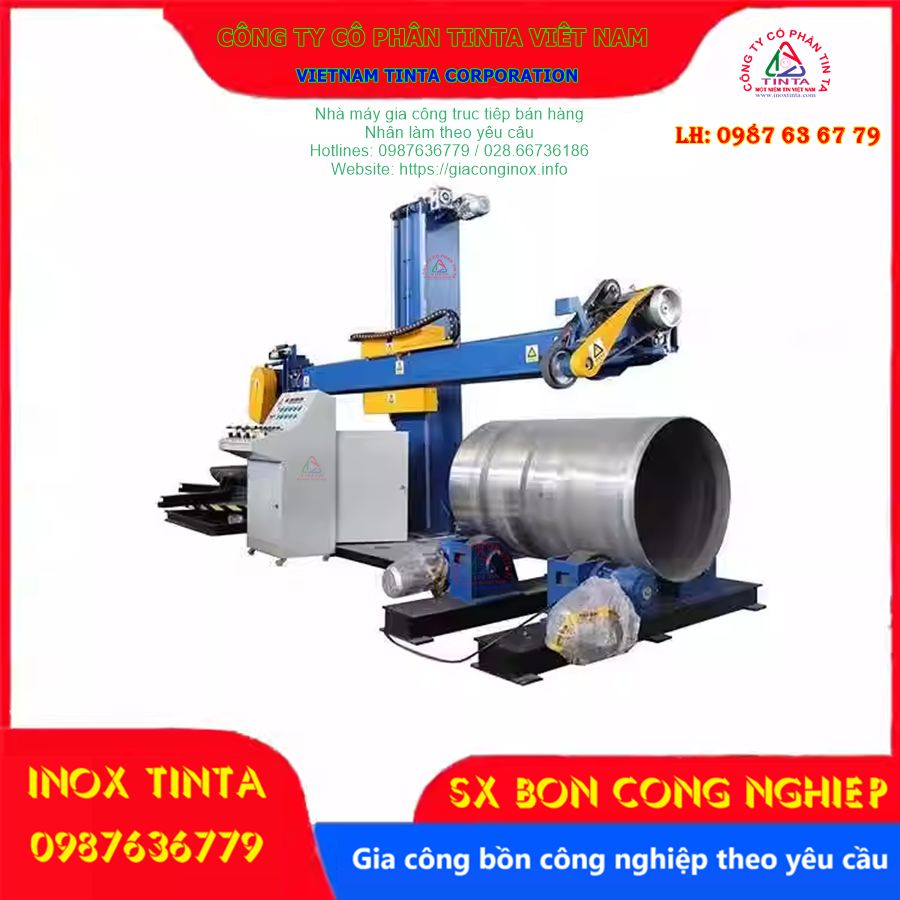 Dịch vụ gia công inox tại Quận 7 của Tinta giúp bạn dễ dàng có sản phẩm inox chất lượng, giao hàng nhanh. Tìm hiểu thêm tại xưởng gia công inox gần đây.