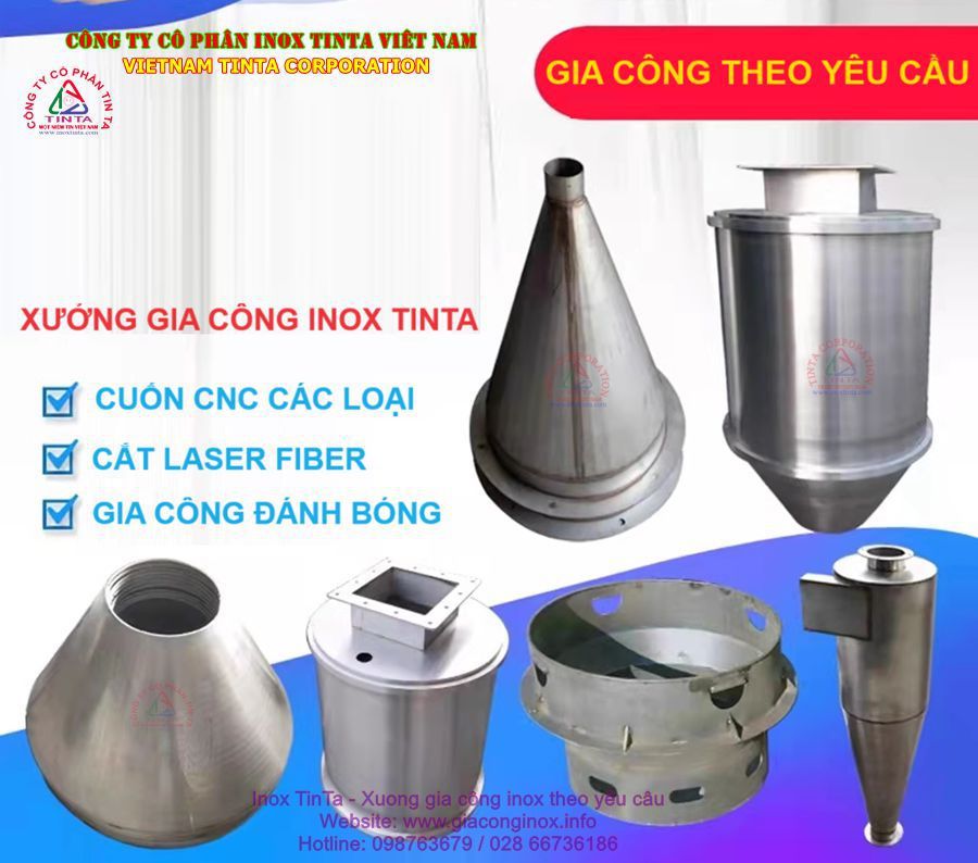 Từ những sản phẩm nhỏ hay các dự án lớn cấp quốc gia, inox TINTA luôn là niềm tin cho khách hàng và đối tác cần gia công inox theo yêu cầu