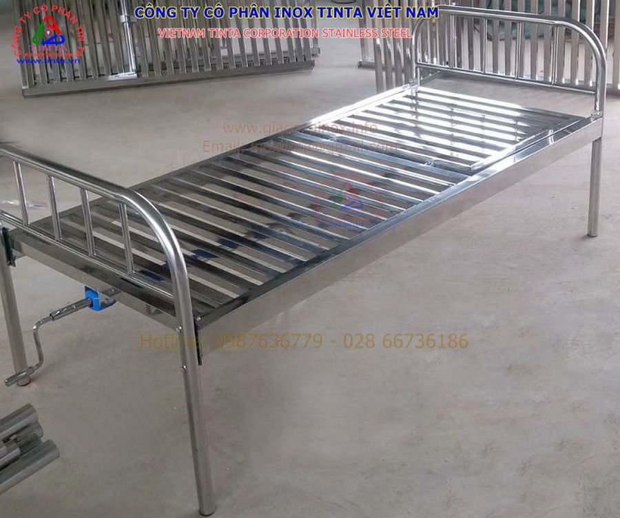 Giường khám bệnh và giá mua bán giường inox 201 304 316 và nhiều mẫu