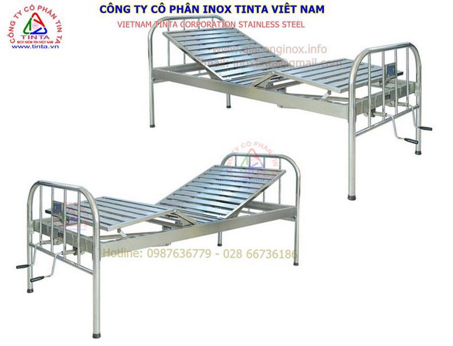 Giường inox y tế thanh lý giá tốt chỉ từ 3.245.678 VND tại Quận Gò Vấp. Xưởng gia công inox Tinta nhận gia công inox theo yêu cầu, uy tín tại TPHCM.