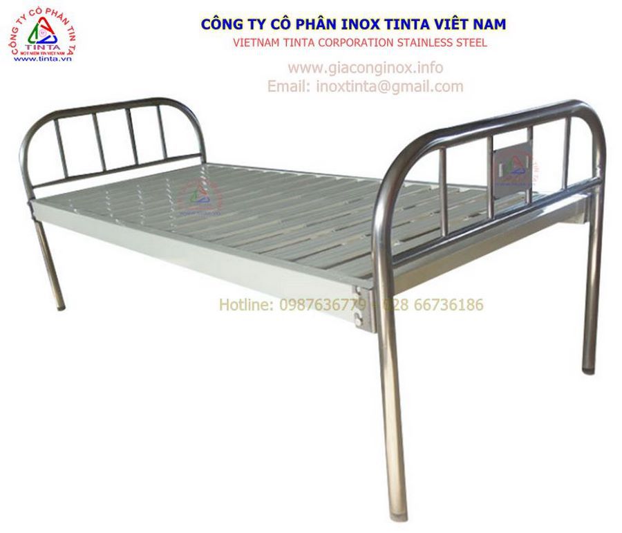 Giường inox y tế thanh lý giá chỉ 2.678.999 VNĐ tại Quận 7. Xưởng gia công inox Tinta nhận gia công theo yêu cầu. Chất lượng đảm bảo, giá cả hợp lý!