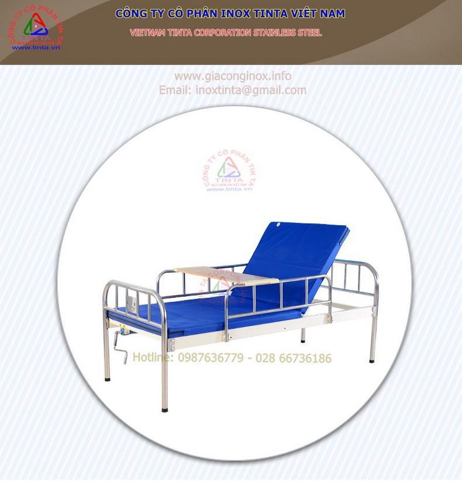 Giường khám bệnh y tế bệnh viện, giường y tế chăm sóc bệnh nhân và giá mua bán giường inox 201 304 316 và nhiều mẫu