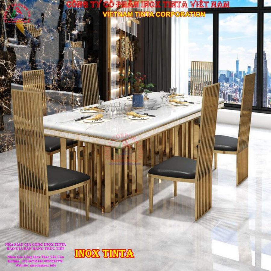 Đẳng cấp cao cho công trình và dự án thiết kế sản xuất gia công và thi công lắp dựng của bạn với thương hiệu Inox TinTa