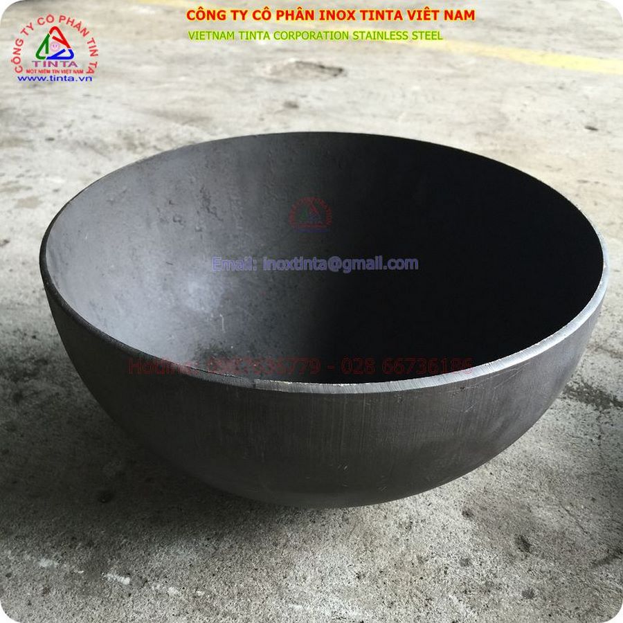 Quả cầu sắt rỗng 400 mm 40 cm dày 1 2 3 4 5 6 7 8 9 ly TINTA gia công theo yêu cầu 