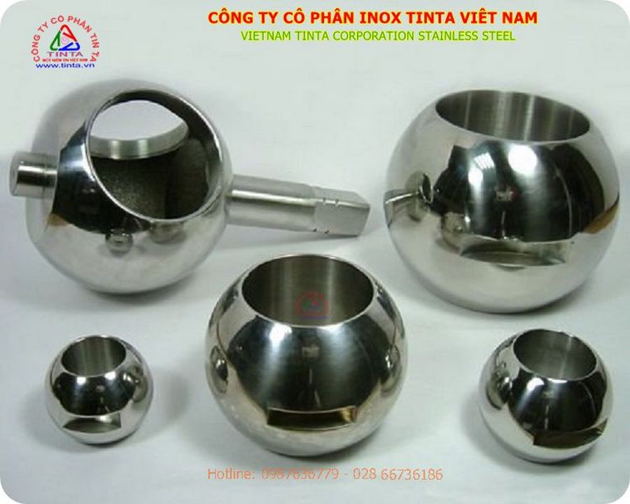 Quả cầu inox cầu thang, Quả cầu inox cầu thang - Sản phẩm không thể thiếu trong thiết kế cầu thang