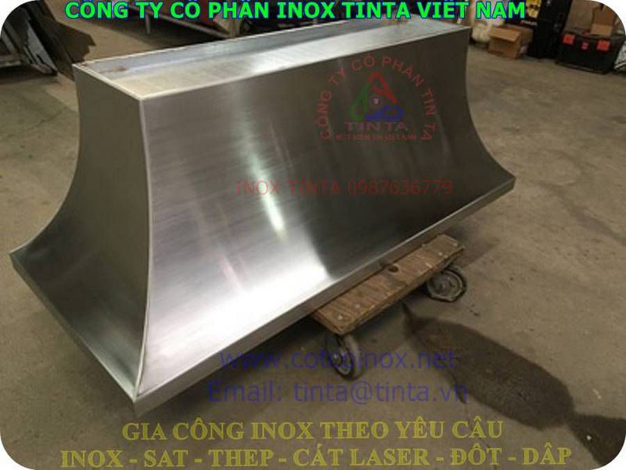 TINTA Việt Nam gia công inox theo yêu cầu với các sản phẩm
