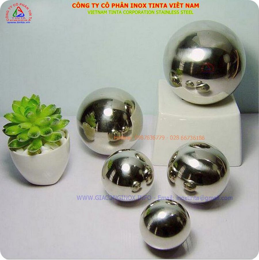Tìm mua bi inox 5mm, 6mm, 22mm, 90mm chính hãng ở Bình Tân, Hóc Môn, Củ Chi? TINTA cung cấp bi inox 304, 316L, giá rẻ, nhận gia công mọi kích thước.