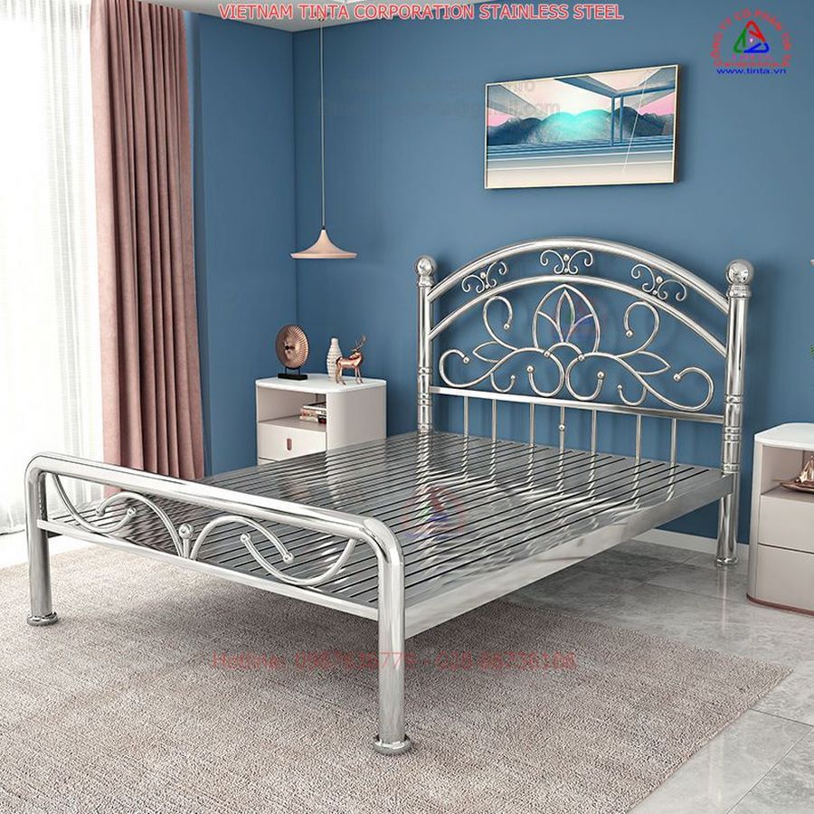 Giường đơn inox giá rẻ 201 304 sản phẩm cung cấp toàn quốc và xuất khẩu bảo hành 24 tháng