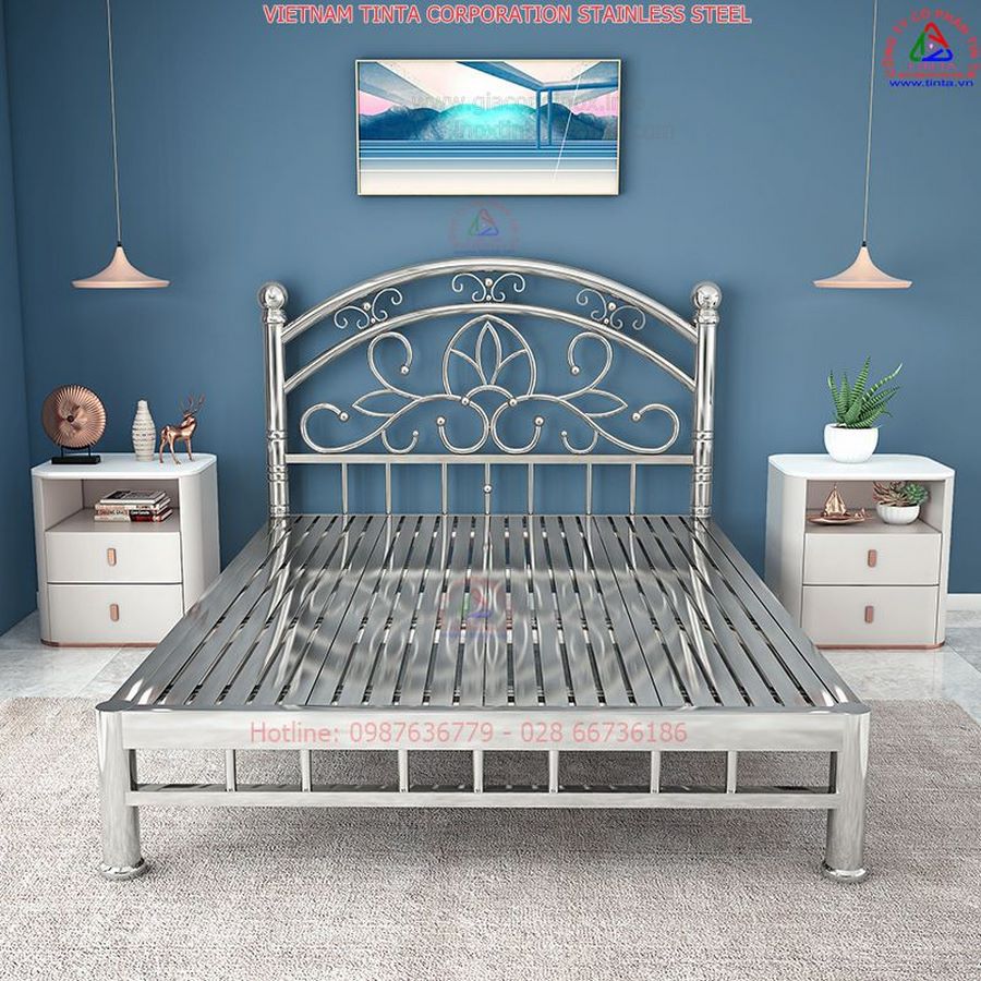 Giường đơn inox giá rẻ 201 304 sản phẩm cung cấp toàn quốc và xuất khẩu bảo hành 24 tháng