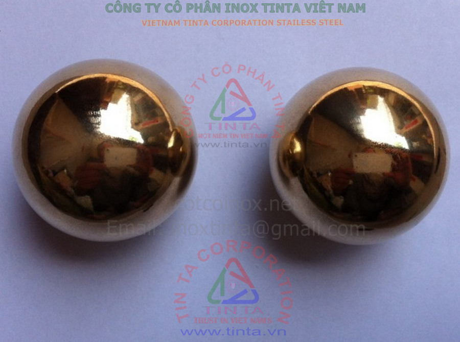 Kích thước và giá bán quả cầu bằng đồng đỏ 50 mm dùng để tập thể dục tay