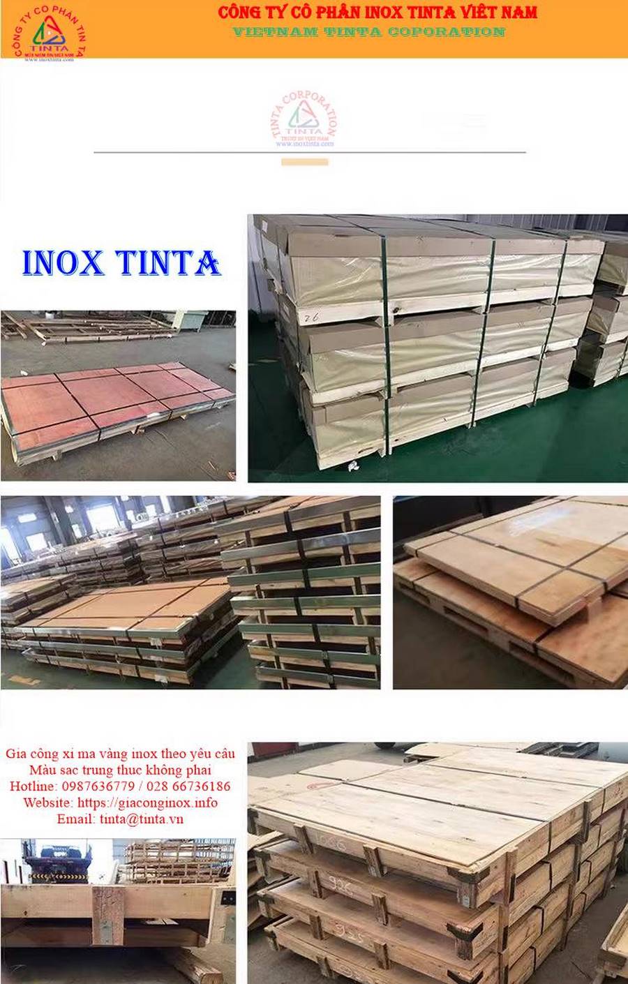 Sản phẩm inox đẹp mắt tại TPHCM: Tinta chuyên gia công inox tại Quận 7, Quận 9. Dịch vụ xi mạ PVD inox giá chỉ từ 333,399 VND. Tối ưu chi phí cho khách hàng với tiêu chuẩn chất lượng cao.