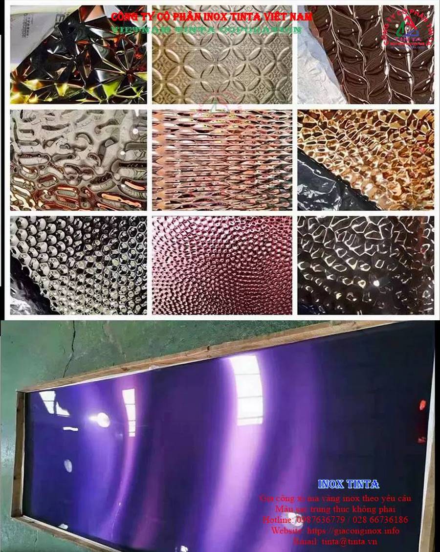 Dịch vụ gia công inox chất lượng tại TPHCM: Với đội ngũ lành nghề, Tinta nhận gia công inox tại Quận 12, Quận Tân Phú. Giá xi mạ inox PVD chỉ từ 77,799 VND, bảo đảm độ bền và thẩm mỹ lâu dài.