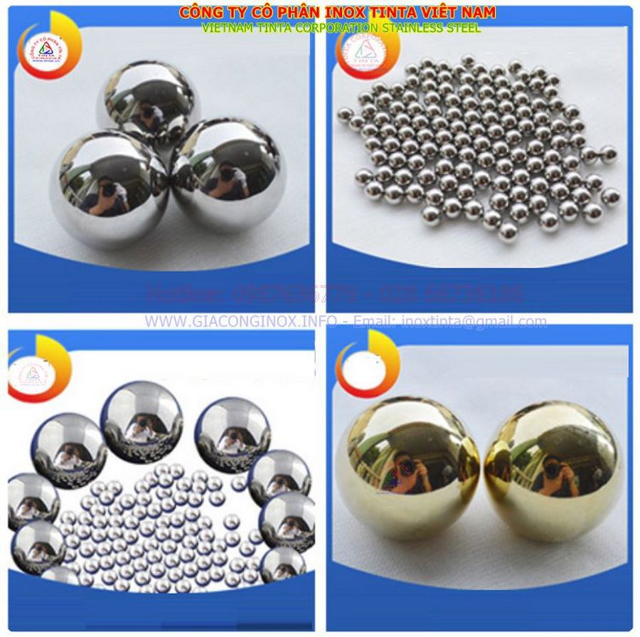 Bi inox 316, 304, 201 chống gỉ, chịu lực tốt. Giá bán hợp lý, cung cấp bi thép chịu lực cho các ứng dụng kỹ thuật.