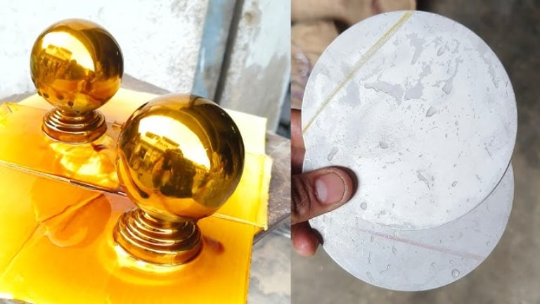 Công nghệ mạ vàng là yếu tố then chốt quyết định chất lượng và tuổi thọ của Quả Cầu Inox Mạ Vàng