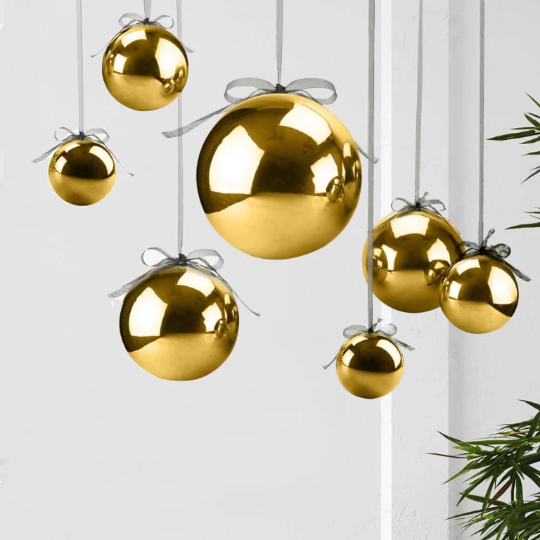 Ưu điểm của quả cầu inox trang trí trong nội thất