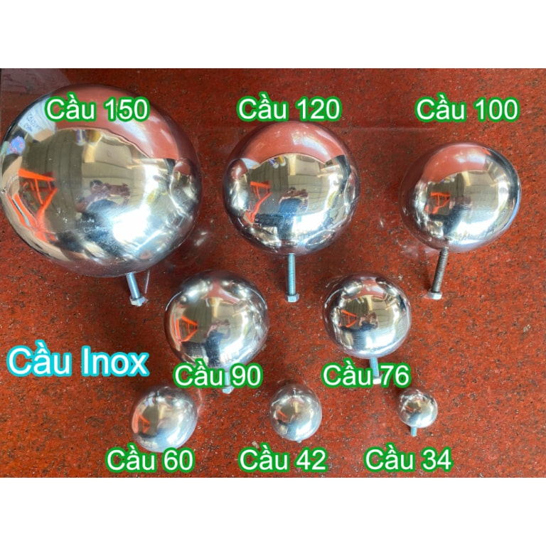 Kích cỡ phổ biến và cách chọn kích cỡ quả cầu inox trang trí phù hợp
