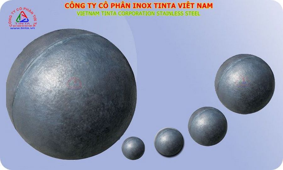 Quả cầu sắt phi 90 dùng trong lan can cầu thang, đầu trụ chắn, hàng rào và giàn không gian