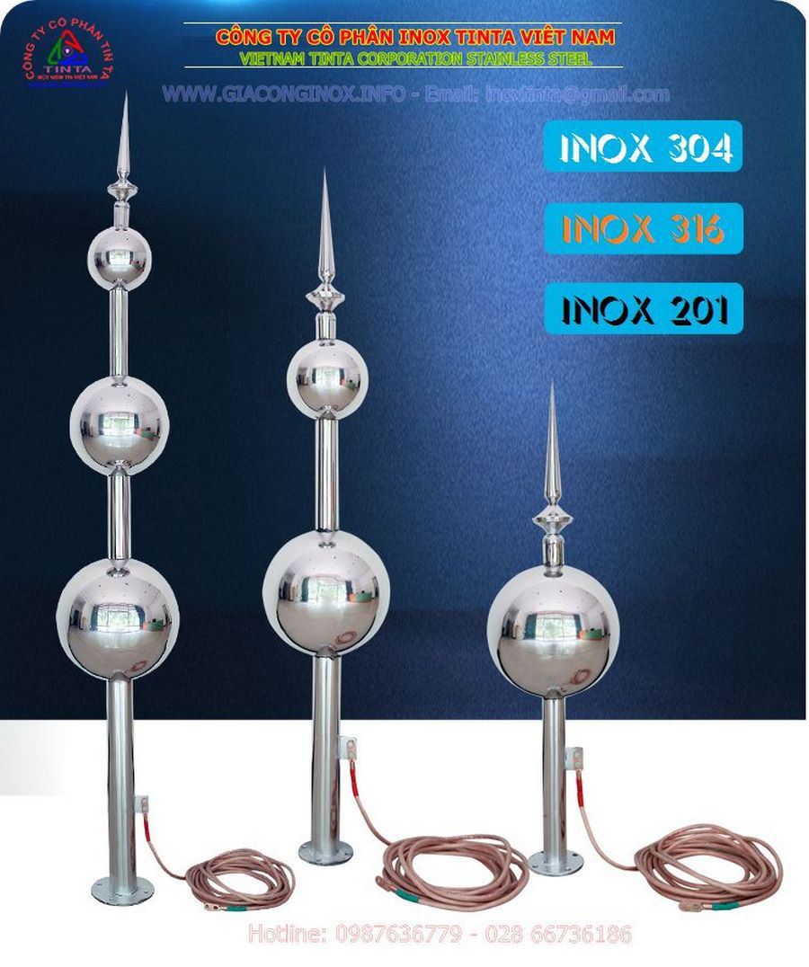 Chống sét theo phương pháp quả cầu lăn. Giải pháp chống sét trực tiếp đơn giản