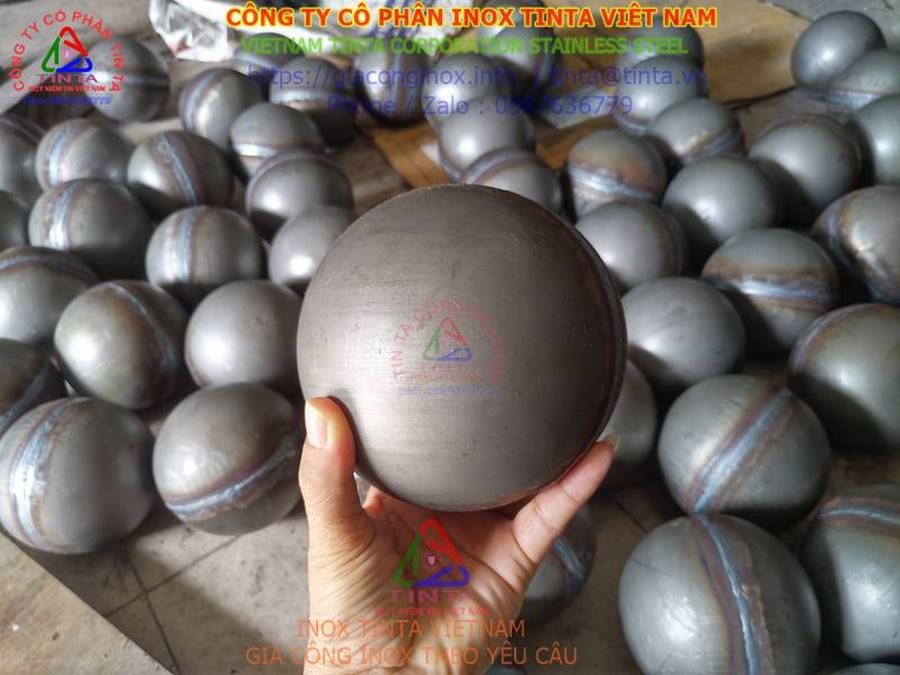 Bán các loại quả cầu sắt đen thép mạ kẽm 90 100 110 114 120 130 140 141 150 giá rẻ