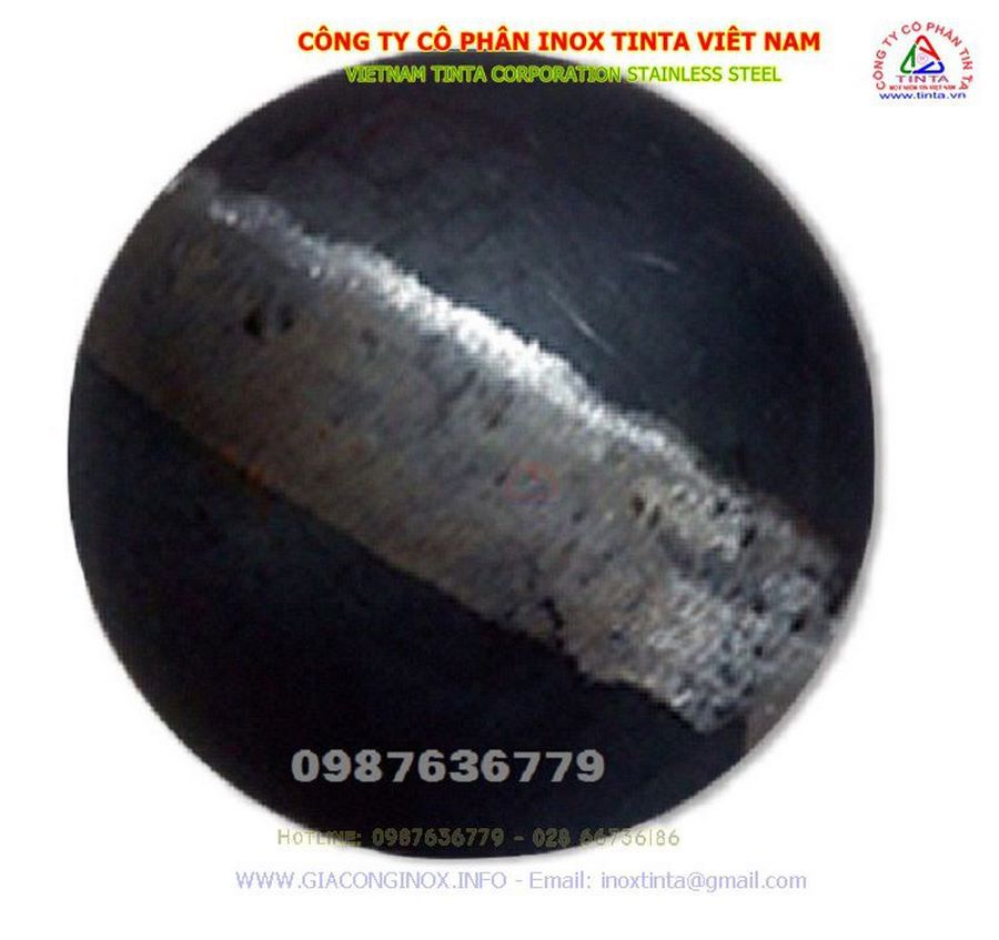 Quả cầu bằng sắt làm lan can cầu thang, đầu cột trụ giao thông hoặc trang trí