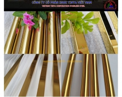 golden mirror stainless steel