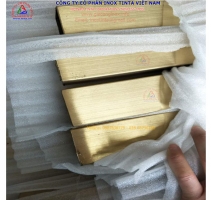 golden hairlines stainless steel