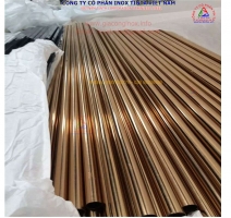 processing stainless steel pink