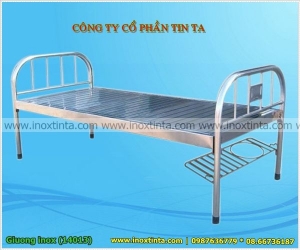 CS Nhận đặt hàng theo yêu cầu báo giá bán giường inox 1m2 rẻ