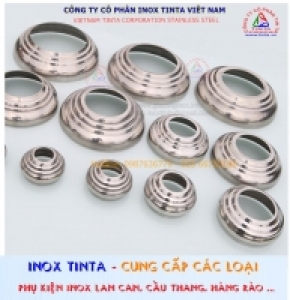 Giá chụp ống trang trí inox hcm công nghệ SX độ chính xác cao