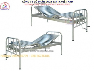 Nhận đặt hàng các loại giường inox 1 2 tay quay theo yêu cầu