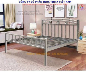 mẫu giường ngủ inox đẹp cam kết rẻ giao đúng chất lượng