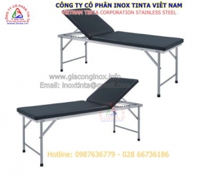 Mẫu giường massage cao cấp bằng inox 304 bán giá rẻ nhất