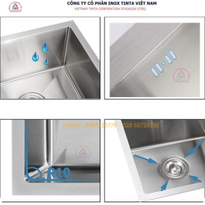 Technique for polishing stainless steel sinks