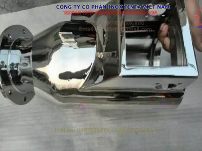 Quy trình xử lý đánh bóng bề mặt thép không gỉ thông thường