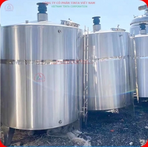 Bồn công nghiệp mua bán giá rẻ từ nhà máy gia công inox