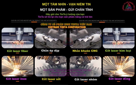 Xưởng TinTa Gia công inox hcm báo giá bán hàng trực tiếp giá rẻ nhất