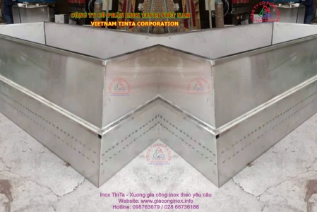 Xưởng sản xuất dịch vụ báo giá gia công inox theo yêu cầu bản vẽ