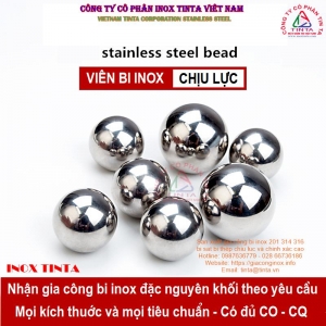 Bi inox 316L 16mm thép không gỉ hạt rắn đặc hoàn toàn mới 100%