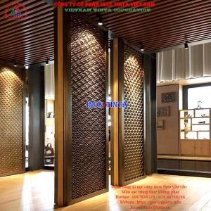 Nhận gia công inox xi mạ vàng khách sạn nhà hàng karaoke