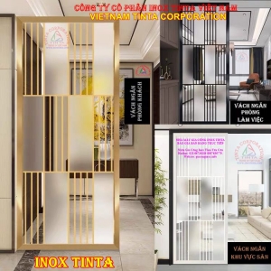 Xưởng xi mạ vàng pvd nhận gia công nội thất inox theo yêu cầu