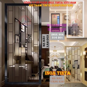 Thiết kế thi công đồ nội thất inox biệt thự và khách sạn 5 sao