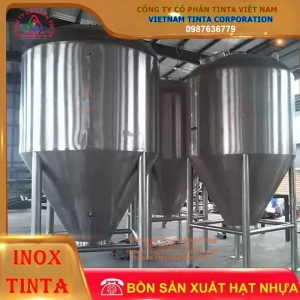 Một Cơ Sở Gia Công Bồn Công Nghiệp Inox Kém Chất Lượng