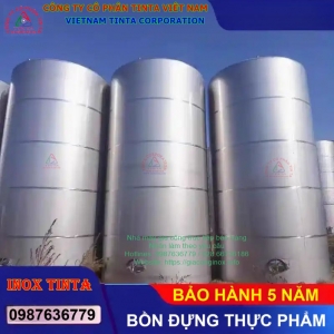 TinTa  Xưởng Gia Công Bồn Công Nghiệp Inox 304 Chất Lượng Cao