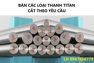 Thanh hợp kim titan TC4 cường độ cao sản phẩm chất lượng