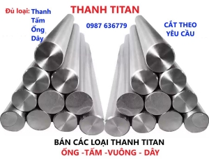 Thanh hợp kim titan TC4 cường độ cao bán sĩ và giá rẻ nhất