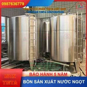 Sản xuất bồn inox chưng cất rượu bia đạt chuẩn, giá ưu đãi